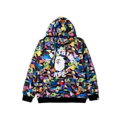 BAPE COLLEGE CAMO HOODIE