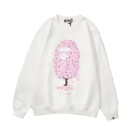 BAPE Sakura Ape Head Tree Sweater