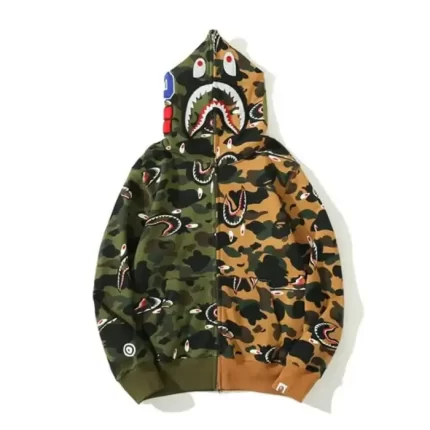 BAPE Shark Head Classic Zipper Hoodie