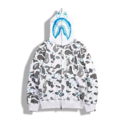 BAPE Star-spotted Shark Hoodie