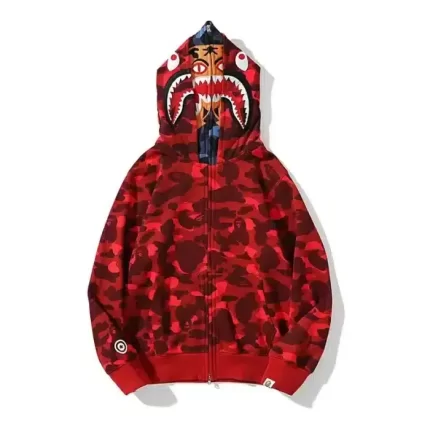 BAPE Shark double hood 22ss Hoodie