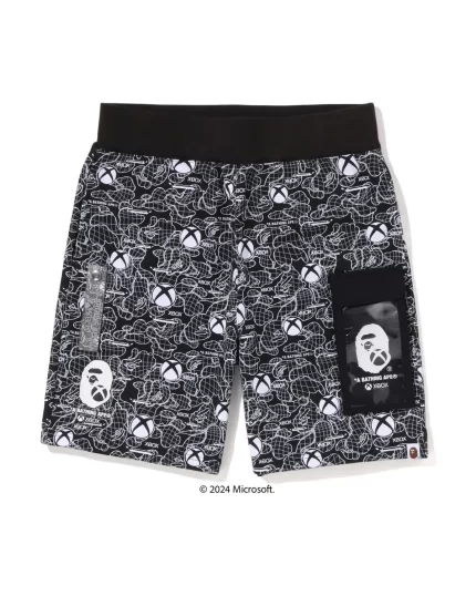 BAPE X XBOX Camo Sweat Shorts