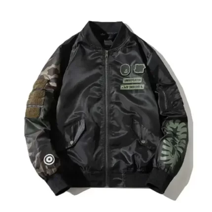 BAPE x Alpha MA-1 Green Jacket